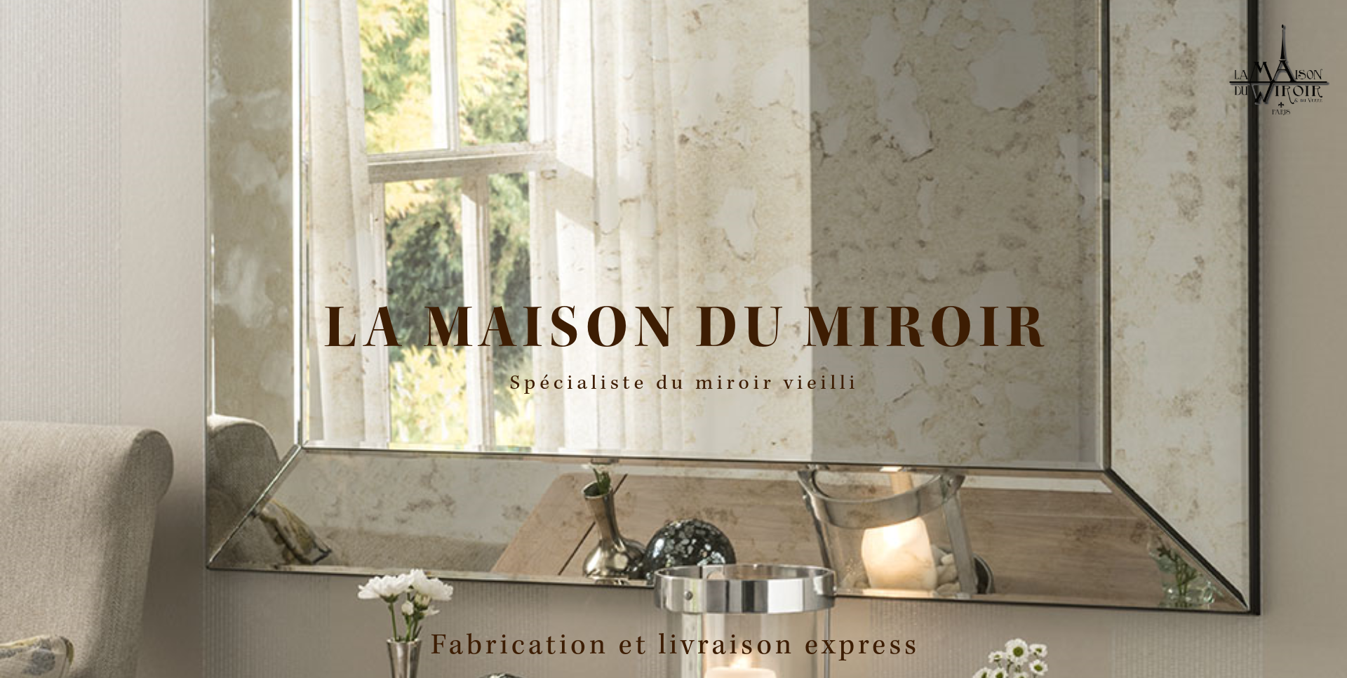 Miroir vieilli
