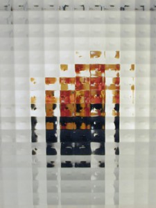 Verre imprimé listral 130 Petits Carreaux