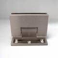 Paire de charnières DQ30 pour paroi de douche - Inox Brossé