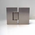 Charnière DQ380 pour paroi de douche - Inox brossé
