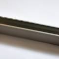 Profil U9 pour paroi de douche - Inox brossé